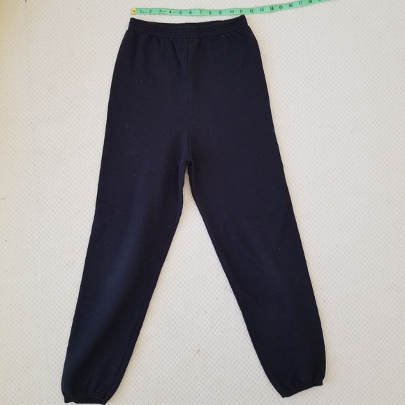 Pre-owned Hanes ecosmart blk. sweatpant. Size YL (14-16). 31"L - Picture 1 of 8